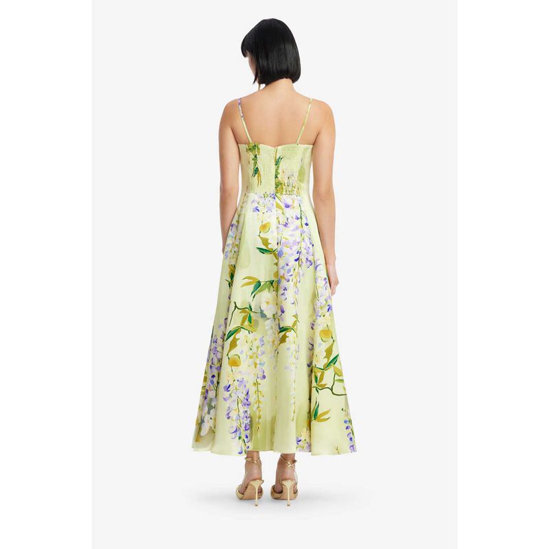 LEO LIN Mariela Midi Dress - Wisteria Print image number 1
